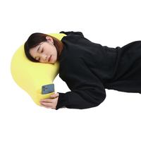 2024 nouveau design plusieurs positions de sommeil disponibles oreiller banane en mousse à mémoire de forme