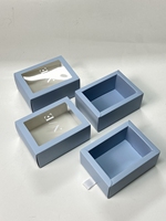 Boîtes en papier de luxe pliantes en carton boîtes à tiroirs d'emballage produit emballage bijoux boîtes à bougies glisser cadeau de mariage