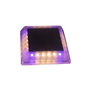 Factory Price Solar Garden Light Rechargeable Automatic Waterproof Bright Square LED Sensor Light Work Outdoor Road Signs