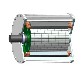 10kw 1kw 500 kw 3 fazlı ac sabit mıknatıslı jeneratör düşük devirli alternatör rüzgar enerjisi için