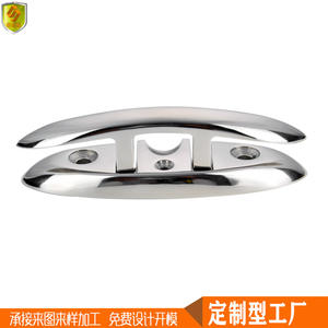 Bolardos en Forma de Cuerno de Acero Inoxidable de 6 Pulgadas, Accesorios de Herraje Marino para Lanchas Rápidas, Barcos de Pesca, Yates y Pontones - Product Image 5