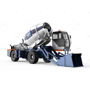 Aimix 1.8CBM на партию самозагружается мобильный Бетономешалка для продажи - Product Image 3