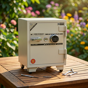 La caja fuerte electrónica YUNOS YNS-61E cuenta con un sistema de bloqueo de alta seguridad, lo que la hace adecuada para su uso en hoteles, hogares,... - Product Image 4