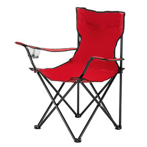 Chaise pliante portative pliable rouge 80x50x50 de logo fait sur commande de DB pour l'OEM extérieur d'utilisation de jardin de pêche de camping Bienvenue! - Product Image 1