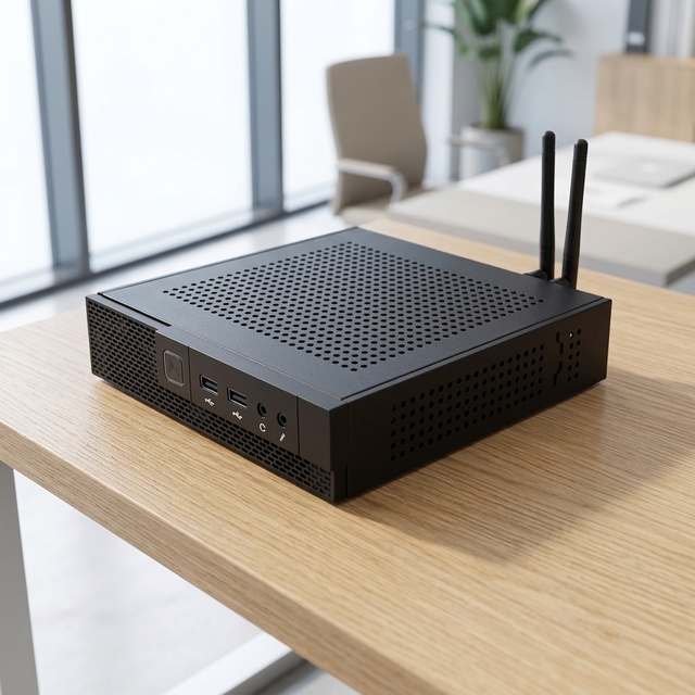 Compact Desktop Computer Intel I3 1005G1 Barebone Support DDR4 RAM M.2 NV-Me SSD Dual Display WiFi Mini PC for Office Work