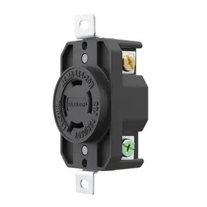 Home Adequate Wiring Room Wallbox Compact Body Design Allows 20A 125V/250V Twist-Lock Outlet