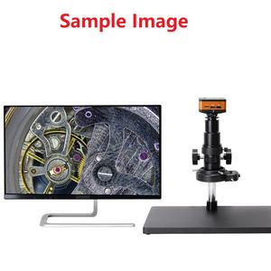 Véritable caméra de <span class=keywords><strong>Microscope</strong></span> 4K UHD 60FPS Objectif parfocal 180X <span class=keywords><strong>Microscope</strong></span> électronique numérique industriel pour réparation de téléphone Soudage PCB - Product Image 6
