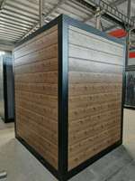 Cabine de douche portable pour la plage et le camping, installation facile, livraison complète, faible coût, préfabriquée