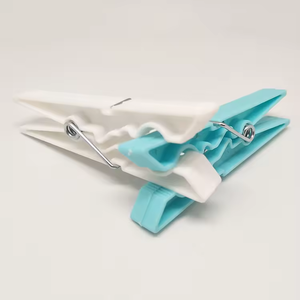 Chất Lượng Cao Mùa Xuân Nhựa Quần Áo Chốt Giặt Clips Cho Quần Áo Kẹp Quần Áo Giặt Vớ Clip - Product Image 2