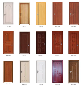 Puerta de Melamina Moderna, Puerta <span class=keywords><strong>Interior</strong></span> con Acabado de Melamina, Estilo Moderno, Puerta Residencial para Apartamentos, para Proyectos Inmobiliarios - Product Image 3