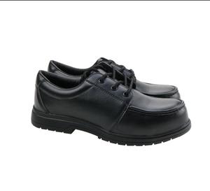 Aeropuerto agrícola aislante administrativa de punta de acero de cuero zapatos de seguridad con resistente al ácido - Product Image 1