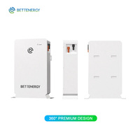 Batterie solaire domestique LiFePO4 5KWh 51.2V 100Ah, système de stockage d'énergie basse tension avec 6000 cycles pour les ménages