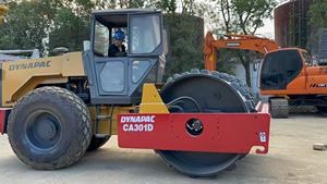 Rodillo Compactador de Neumáticos Usado Dynapac CA251D de Alta Potencia, Motor Diésel 5.5kW, 11t de Peso, Conducción Cómoda, Tambor Único, Rueda de Acero, 2023, 25% de Descuento - Product Image 2