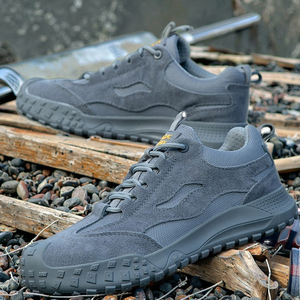 קיץ luquan נעלי ספורט מזדמנים גברים חדשים נושם עבודה חיצונית נושם מטפס נעליים גומי - Product Image 1