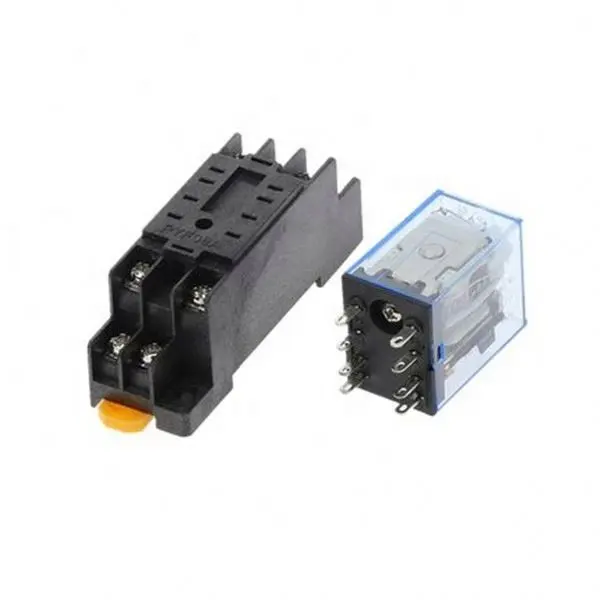 MY2P HH52P MY2NJ Relay Coil General DPDT Micro Mini Electromagnetic Relay Switch 110V 220V 12V 24V Power Relay Switch LED