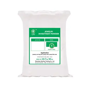 Wanfuyi Brand Pure Investment Casting Powder For Jewellery Casting K Gold White K Gold