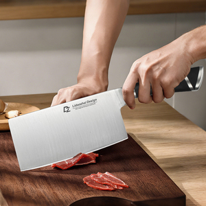 Sharp Stainless Steel Kitchen Cleaver <b>Knife</b> <b>Slicing</b> <b>Knife</b> for Cutting Meat and Vegetables OEM/ODM Wholesale - Product Image 1