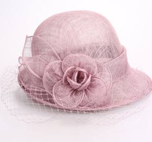 Nuevo Sombrero de Moda para Fiesta, Estilo Filipino, para Mujer, de Sinamay, para Iglesia, con Base de Fascinador, Ajustable, con Bordado 3D, para Sol y Playa, en Oferta para Adultos - Product Image 5