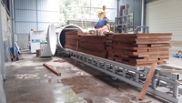 Chine Vente directe d'usine Petite machine à plastifier automatique sous vide à haute fréquence pour le traitement du bois à vendre au prix d'usine