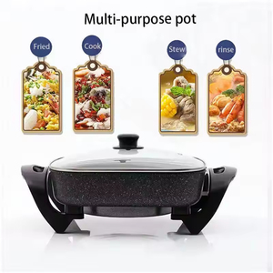 Offre Spéciale – Ensemble de casseroles et poêles électriques antiadhésives pour la cuisine domestique – Ustensiles de cuisine en gros - Product Image 4
