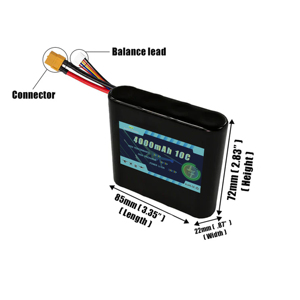Prix d'usine 4S1P 4S2P 4S3P 10C 14.4V 14.8V 4000mAh 8000mAh 12000mAh Batteries FPV Freestyle Tinywhoop <span class=keywords><strong>Mico</strong></span> UAV - Product Image 2