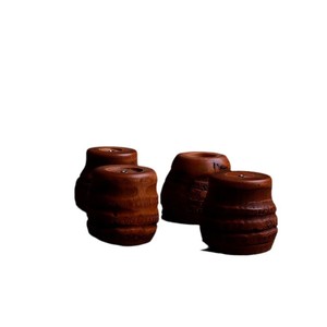 Handcrafted Bamboo Root Lid Holder For Teapot Purple Clay Kung Fu Tea Set Incense Base Zhejiang Made - Product Image 5