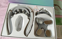 Nouveau Masseur de Cou Chauffant à Impulsions 6D 2026, Appareil Électrique Rechargeable USB pour Soulager les Douleurs Cervicales