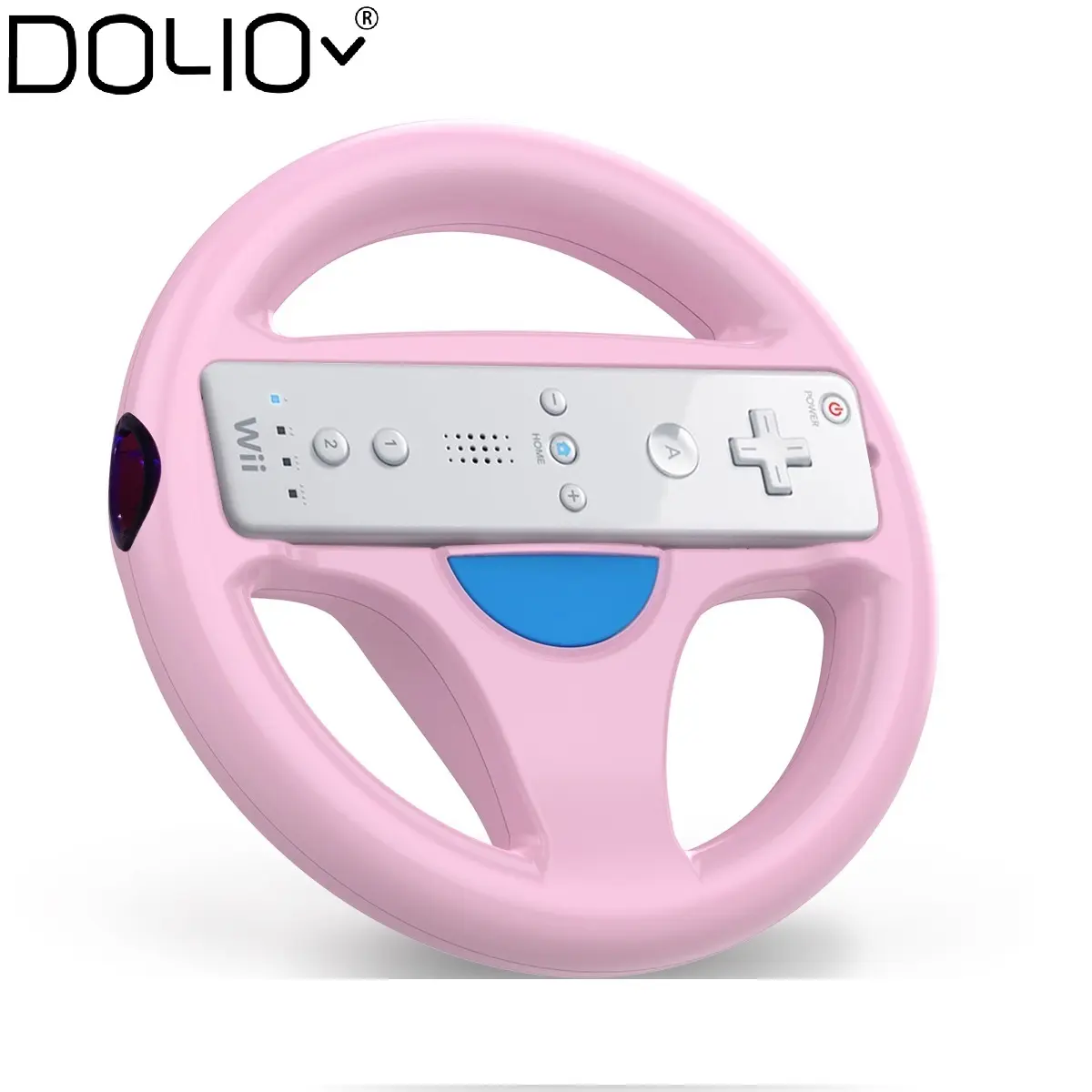 Mario Kart 8 Steering Wheel Compatible with Nintendo Wii Racing Games Wheels for Wii U Remote Controller (5 Colors Available)