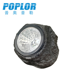 Lámpara Solar de Jardín Poplor, Iluminación LED para Exteriores, Resistente al Agua, con Batería, 4 Piezas - Product Image 5