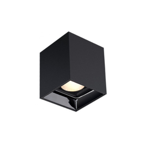 Màu đen và trắng kết thúc COB Trần dẫn xuống ánh sáng 7 Wát bề mặt vuông gắn tại chỗ downlight cho văn phòng nhà khách sạn - Product Image 1