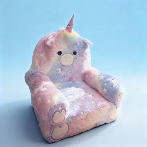 Poltroncina Luminosa per Bambini in Materiale PU, Divano Piccolo Mobile con Design Cartoon, Comoda Sedia per Lettura Notturna - Product Image 2