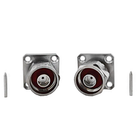 Connecteur coaxial N-JFB3 fourni par l'usine, connecteur à bride mâle N pour RG141 fourni par le fabricant