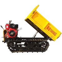 Mini diesel Crawler fahrt auf kipper dumper für verkauf