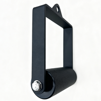Accessoire de machine à câble robuste avec poignée rotative en D et poignée antidérapante pour triceps, tirage vertical, levée de bras et entraînement de soulevé de terre