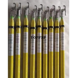 1m-12m High Voltage Fiberglass Telescopic Hot Stick - Product Image 3
