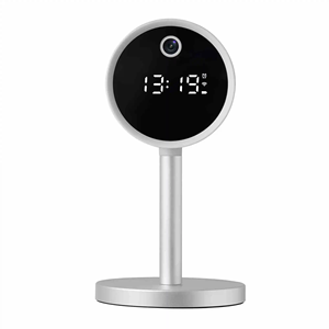Nouvelle caméra de surveillance pour bébé intelligente 5MP, application Tuya, moniteur Wifi sans prise et interphone à distance via téléphone portable, vision nocturne - Product Image 2