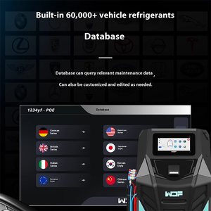 Merveilleuse machine à réfrigérant entièrement automatique de <span class=keywords><strong>climatisation</strong></span> <span class=keywords><strong>automobile</strong></span> X849 avec réfrigérants à double système R134a et 1234yf - Product Image 6