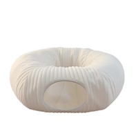 Nouveau Tapis de Couchage Rond Pliable de Luxe pour Chien et Chat, Tunnel Personnalisé pour Animaux de Compagnie, Lavable, pour Chiots et Chatons
