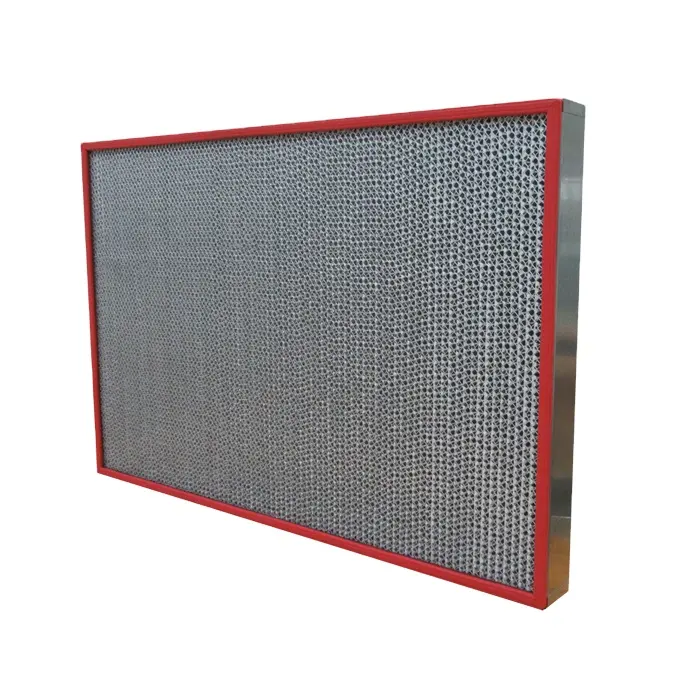 ULPA H11 H12 H14 U15 Cleanrooms Air Filter High Temperature Resistance Disposable Compound Hepa h13