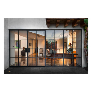 Ventanas y puertas corredizas de aluminio a prueba de huracanes de diseño moderno <span class=keywords><strong>para</strong></span> hoteles Superficie terminada con materiales de PVC y vidrio - Product Image 4