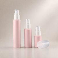 Flacon pompe sans air personnalisable et écologique en PP pour lotion/crème contour des yeux 15ml 30ml 50ml avec emballage cosmétique