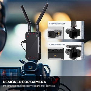Kit émetteur-récepteur audio et vidéo sans fil 1080P 1312FT/400 mètres avec sortie en boucle - Product Image 2