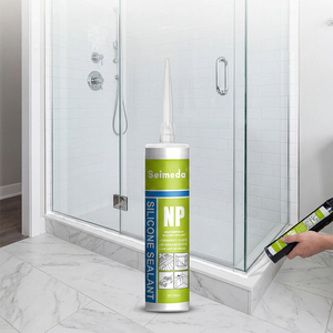 Scellant pour fenêtres en verre 100% silicone imperméable anti-moisissure à durcissement neutre, adhésif de haute qualité pour le travail du bois certifié ISO9001 CE - Product Image 2