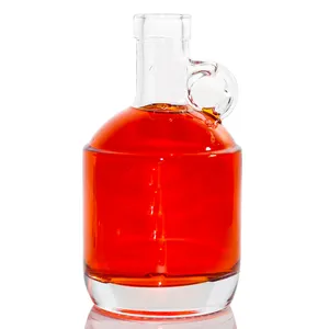 Botella de vidrio vacía personalizada, molde de botella, Etiqueta Privada, 375ML, 500ML, 750ML, venta al por mayor