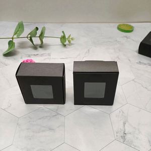 Cheap Kraft Paper Box Brown/black/<b>white</b> Cardboard Transparent Window Packaging <b>Boxes</b> for Soap Wedding Candy <b>Boxes</b> - Product Image 6