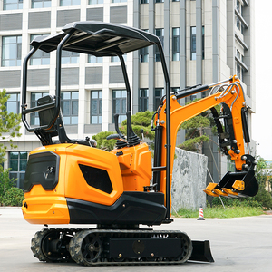 Envío Gratis: Excavadora de 1 Tonelada con Motor CE EPA, Mini Excavadora de Orugas para Granja, Excavadora Hidráulica de 1.5 Toneladas - Product Image 3