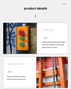 Ascensore Idraulico Verticale <span class=keywords><strong>per</strong></span> Merci, <span class=keywords><strong>Montacarichi</strong></span> Economico a Parete <span class=keywords><strong>per</strong></span> Interni ed Esterni - Product Image 4