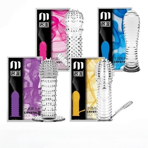 Jouets sexuels réutilisables, préservatifs spéciaux, manchons à picots pour pénis, stimulation du point G pour femmes, plaisir orgasmique, produits sexuels pour adultes 18+ - Product Image 1
