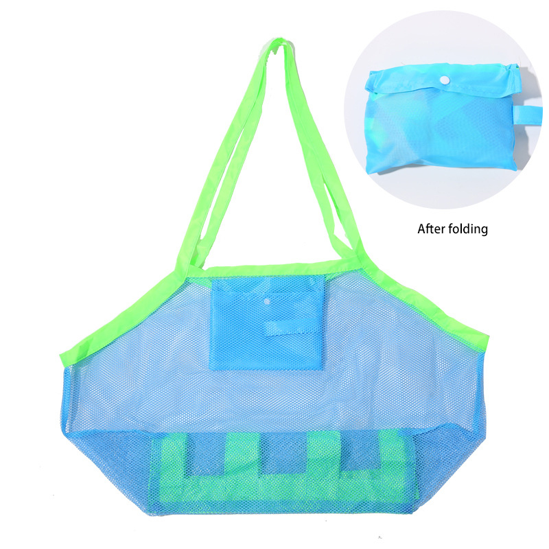 Grand sac filet Bleu 45_26 _ 45cm (épaissi)