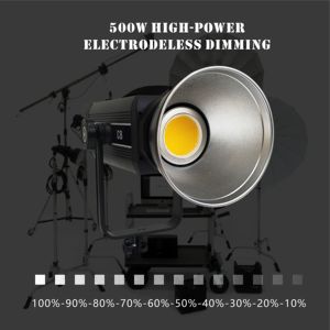 Luce LED COB Professionale da Studio 500W, Illuminazione Diurna Bowens per Riprese <span class=keywords><strong>Video</strong></span> e Fotografia - Product Image 3